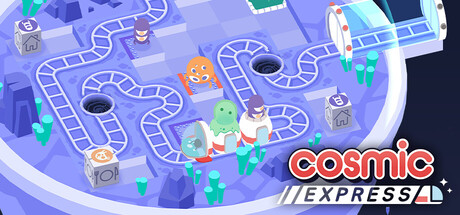Cosmic Express game banner - find where to play in the cloud