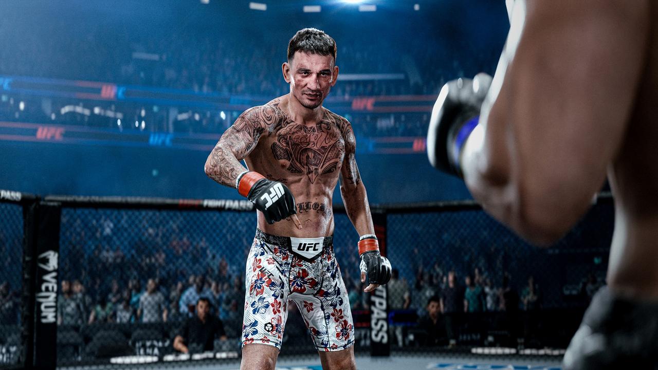 EA Sports UFC 6 fighter facing an opponent inside the Octagon