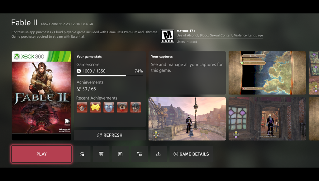 XBOX 360 Achievements Now in Game Hubs