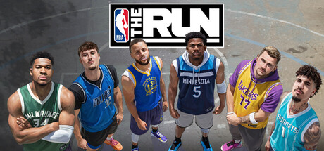 NBA THE RUN game banner - find out how to play with cloud gaming