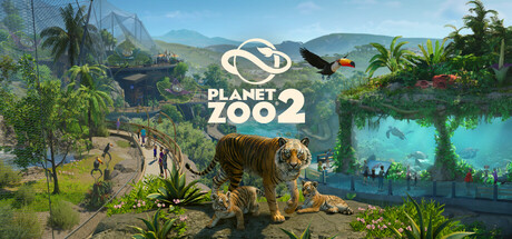 Planet Zoo 2 game banner - find out how to play with cloud gaming