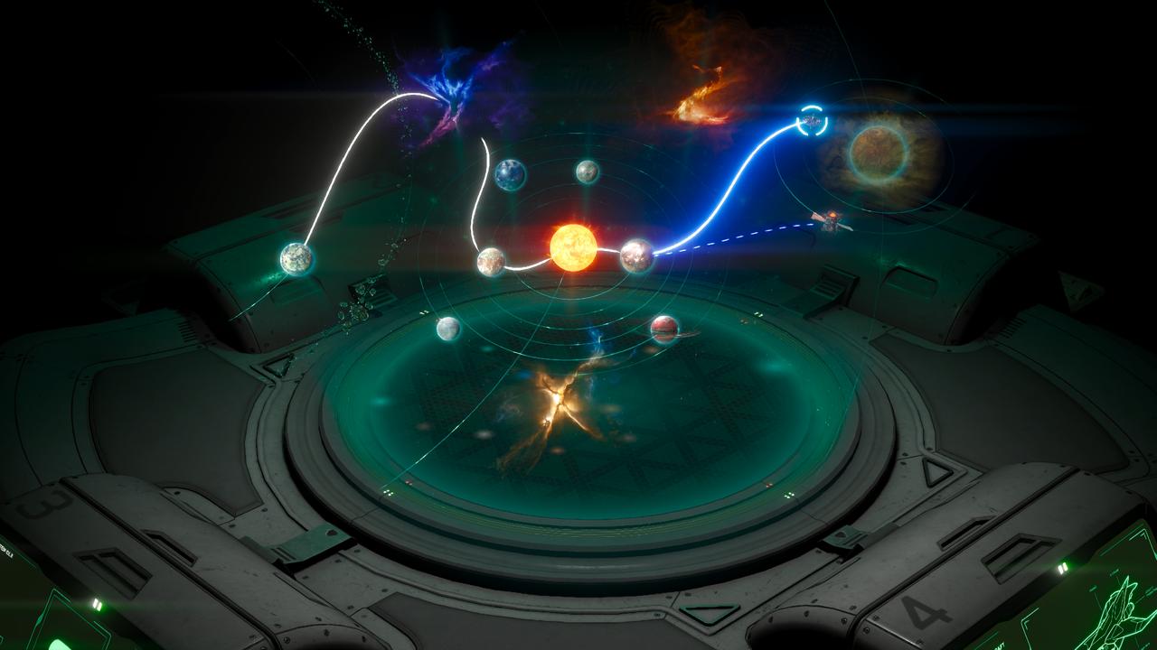 Star Fox gameplay showing a Lylat System stage map with branching mission lines between planets.