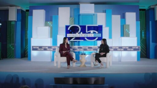 Fortune interview stage during a discussion about XBOX console business models.