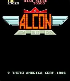 Alcon arcade home screen gameplay screenshot Toaplan