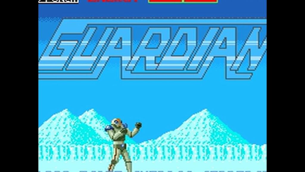Loading screen screenshot of Toaplan's Guardian