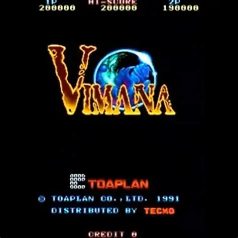 Vimana Toaplan arcade game screenshot