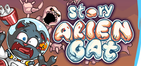 Alien Cat Story game banner - find where to play in the cloud