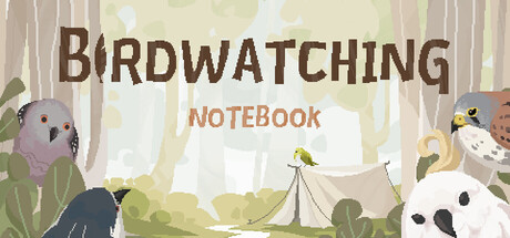 Birdwatching Notebook game banner - find where to play in the cloud