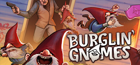 Burglin' Gnomes game banner - find where to play in the cloud