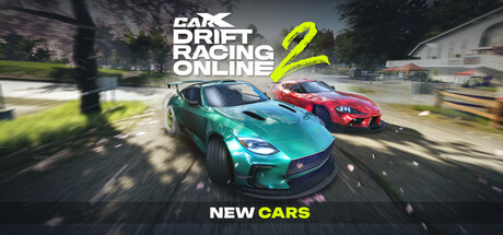 CarX Drift Racing Online 2 game banner - find where to play in the cloud