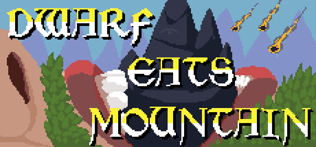 Dwarf Eats Mountain game banner - find where to play in the cloud
