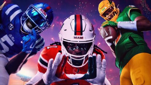 EA SPORTS College Football 27 game banner - find out how to play with cloud gaming