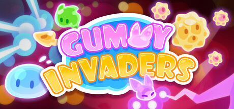 Gummy Invaders game banner - find out how to play with cloud gaming