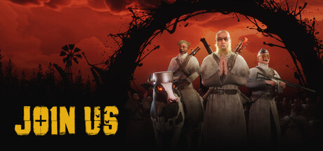 JOIN US game banner - find out how to play with cloud gaming