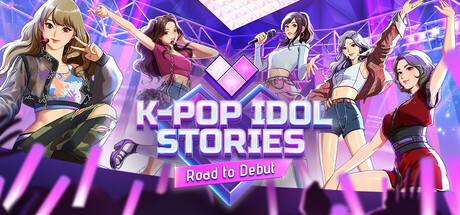 K-pop Idol Stories: Road to Debut game banner - find out how to play with cloud gaming