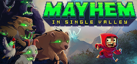 Mayhem in Single Valley game banner - find where to play in the cloud