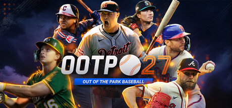 Out of the Park Baseball 27 game banner - find where to play in the cloud