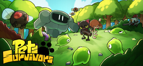 Pets Survivors game banner - find out how to play with cloud gaming