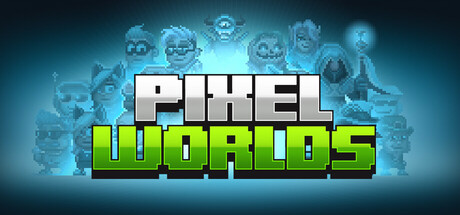 Pixel Worlds game banner - find where to play in the cloud