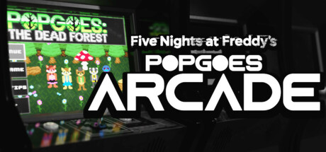 POPGOES Arcade game banner - find where to play in the cloud
