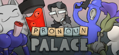 Pronoun Palace game banner - find where to play in the cloud