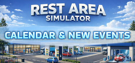 Rest Area Simulator game banner - find where to play in the cloud
