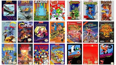 retro games collage 