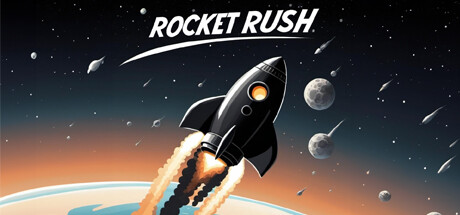 Rocket Rush game banner - find out how to play with cloud gaming