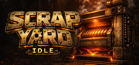 Scrap Yard Idle game banner - find out how to play with cloud gaming