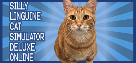 Silly Linguine Cat Simulator Deluxe Online game banner - find where to play in the cloud