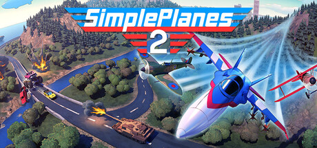 SimplePlanes 2 game banner - find where to play in the cloud