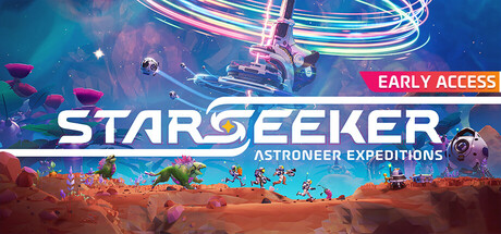 STARSEEKER: Astroneer Expeditions game banner - find where to play in the cloud