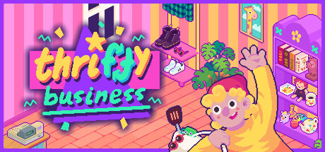 Thrifty Business game banner - find where to play in the cloud
