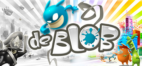 de Blob game banner - find out how to play with cloud gaming