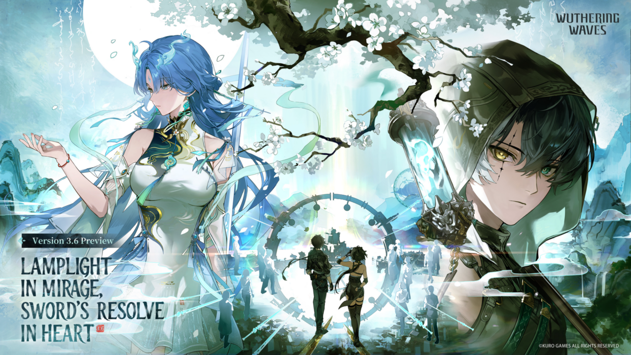 Wuthering Waves Version 3.6 adds new Resonators Qingxiao and Jingran, new story acts, NVIDIA DLSS 4.5 support, and major performance updates.