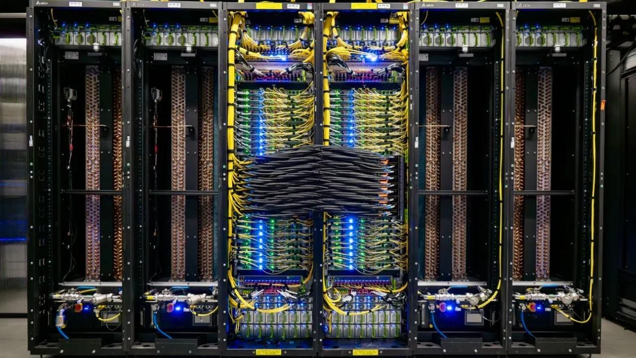 Meta Catalina GB200 GPU rack used for large-scale AI infrastructure