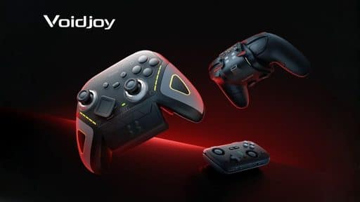 JSAUX launches VOIDJOY, a new controller brand featuring the compact SkyLark S1 Pro and an Elite Extender for Nintendo Switch Pro Controllers.