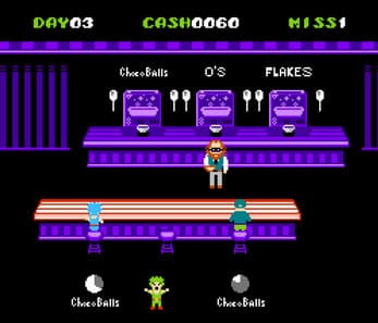 Cereal Cafe gameplay screenshot from John Riggs