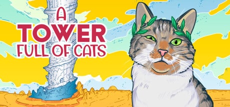 A Tower Full of Cats game banner - find where to play in the cloud