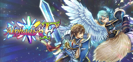 Alphadia F game banner - find out how to play with cloud gaming