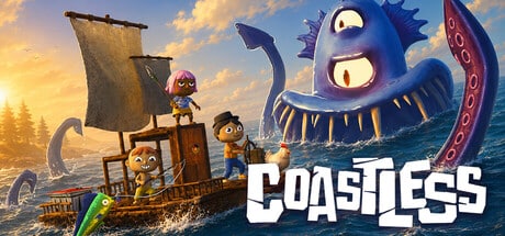 Coastless game banner - find out how to play with cloud gaming
