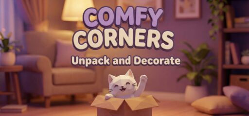 Comfy Corners: Unpack and Decorate game banner - find out how to play with cloud gaming