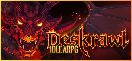 Deskrawl: Idle ARPG game banner - find out how to play with cloud gaming