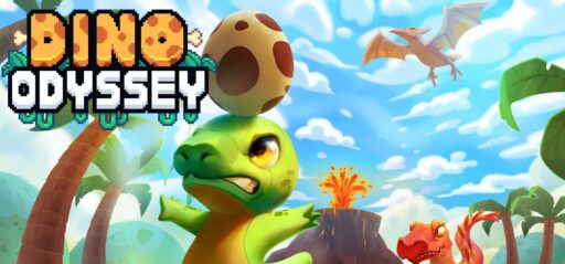 Dino Odyssey game banner - find out how to play with cloud gaming