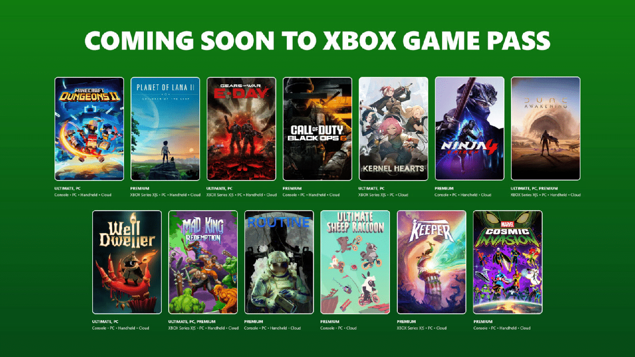September 2026 Wave 2 Gamepass banner