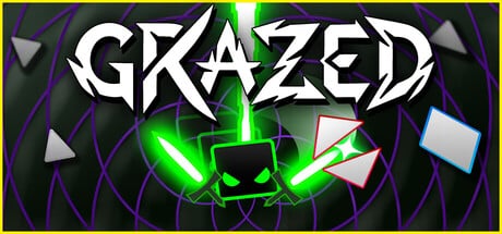 Grazed - Incremental Arcade game banner - find out how to play with cloud gaming
