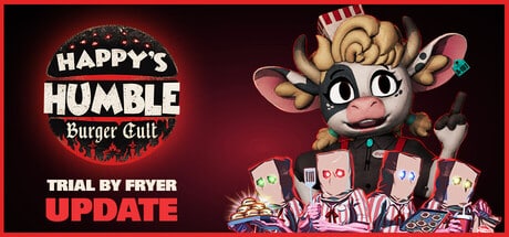 Happy's Humble Burger Cult game banner - find out how to play with cloud gaming