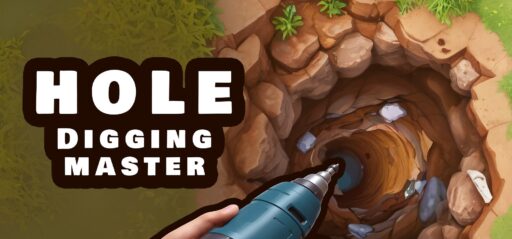 Hole Digging Master game banner - find out how to play with cloud gaming