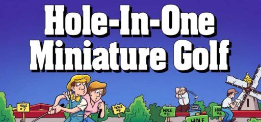 Hole-in-One Miniature Golf game banner - find out how to play with cloud gaming