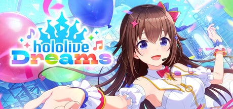 hololive Dreams game banner - find out how to play with cloud gaming